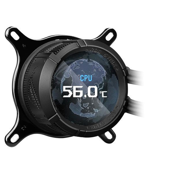 Кулер для процессора ASUS ROG STRIX LC III 360 ARGB LCD All-In-One CPU Liquid Cooler with LCD Display, Intel LGA 1851,1700,1200,115x, AMD AM5, AM4, ROG STRIX AF-12S ARGB Fan 3x120mm 800&ndash;2200rpm, Air Flow 70.38 CFM, 2.1" Full Color IPS LCD 32670 DOXYTERRA.md фото
