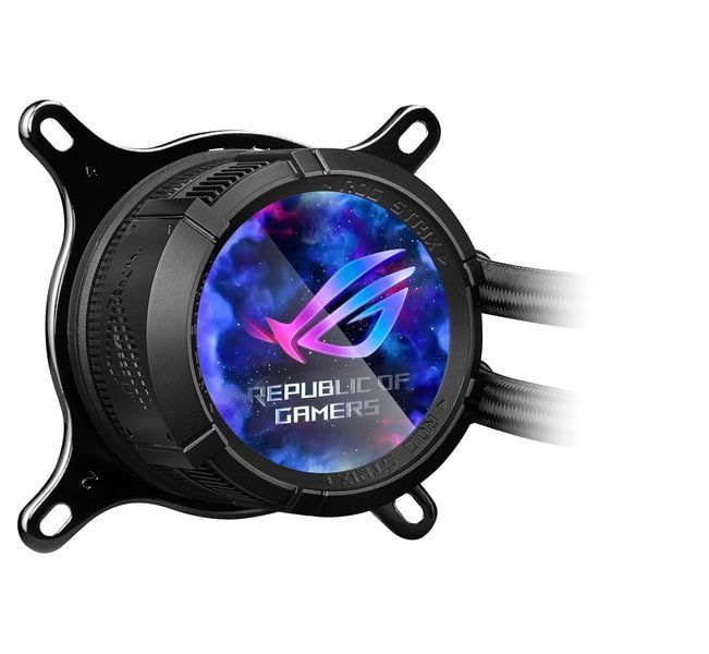 Кулер для процессора ASUS ROG STRIX LC III 360 ARGB LCD All-In-One CPU Liquid Cooler with LCD Display, Intel LGA 1851,1700,1200,115x, AMD AM5, AM4, ROG STRIX AF-12S ARGB Fan 3x120mm 800&ndash;2200rpm, Air Flow 70.38 CFM, 2.1" Full Color IPS LCD 32670 DOXYTERRA.md фото