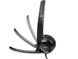 Casti cu microfon Logitech H390 Black USB Headset, Headset: 20Hz-20kHz, Microphone: 100Hz-10kHz, 2.4m cable, 981-000406 (casti cu microfon/наушники с микрофоном) 18126 foto 5