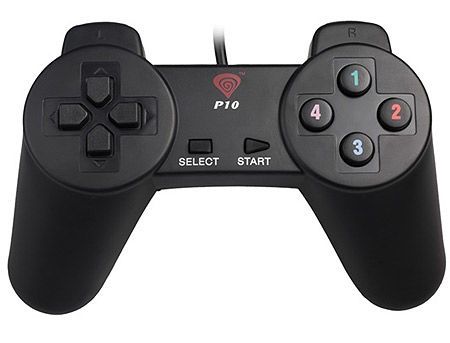 Genesis P10 Gamepad, 8-way controller, 12 buttons, for PC, 1.8m cable, USB 2.0 (accesoriu consola joc joystick gamepad/игровой манипулятор джойстик геймпад), www 23905 фото