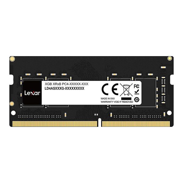 Memorie operativa 8GB SODIMM DDR4 Lexar LD4AS008G-B3200GSST PC4-25600 3200MHz CL22, 1.2V, Retail (memorie/память) 30660 foto