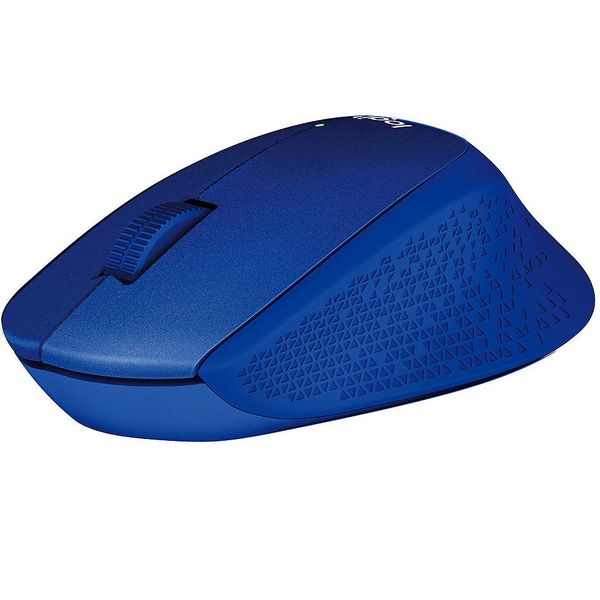 Мышь беспроводная компьютерная Logitech Wireless M330 Silent Plus Blue, Optical Mouse for Notebooks, nano receiver, Blue, 910-004910 28244 фото