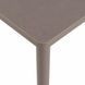 Стол Nardi PIAVE 80 torta materia vern. tortora 49859.00.359 (Стол ламинированный c алюминиевой базой для сада террасы балкон) 33073 фото 3 DOXYTERRA.md