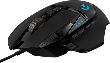 Logitech G502 Hero High Performance Gaming Mouse, Sensor HERO 25K, Resolution:100&ndash;25,600 dpi, Max. acceleration: >40G, Max. speed: >400 IPS, USB, gamer, 910-005471 33562 DOXYTERRA.md фото