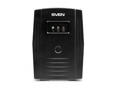 SVEN Pro 600 Line-Interactive, 600VA/360W, AVR, Input 175~280V, Output 220V +- 10% (UPS, sursa neintreruptibila de energie/ ИБП источник бесперебойного питания) 23421 DOXYTERRA.md foto