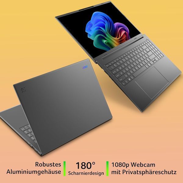 Laptop Acer 16.0 Aspire 16 AI A16-61M Steel Gray, AMD Ryzen AI 7 350, 32Gb, 1Tb, AMD Radeon Graphics, 16.0 OLED WUXGA (2048x1280) Non-glare, HDMI, 802.11ax, USB4, USB-A, CR, FHD Web, Linux, Illum Keyb, NX.JS3EU.004 240119 DOXYTERRA.md foto