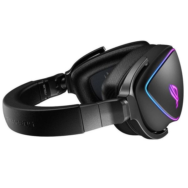 Casti gaming cu fir ASUS Gaming Headset ROG Delta S, USB-C, AI noise-canceling mic, MQA rendering technology, Hi-Res ESS 9281 QUAD DAC, Headphones 20 ~ 40000 Hz, Mic 100 ~ 10000 Hz, Virtual 7.1, RGB lighting 28518 foto