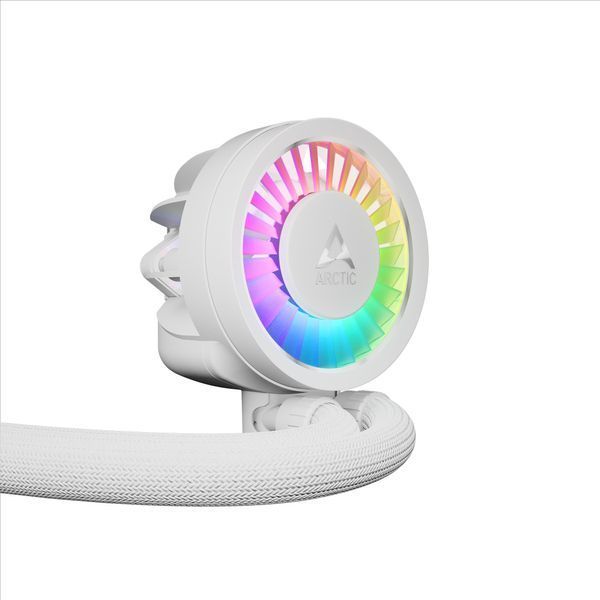 Sistem de racire cu lichid Arctic Liquid Freezer III Pro 420 A-RGB White Multi Compatible All-In-One CPU Water Cooler, Intel 1851/1700 AMD AM5/AM4, VRM Fan A-RGB: 400&ndash;2500rpm, Pump: 800&ndash;2800rpm, 3x140mm P14 Pro A-RGB Fan 400&ndash;2500rpm, Airflow 110 cfm/186 m 32976 DOXYTERRA.md foto