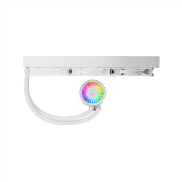 Sistem de racire cu lichid Arctic Liquid Freezer III Pro 420 A-RGB White Multi Compatible All-In-One CPU Water Cooler, Intel 1851/1700 AMD AM5/AM4, VRM Fan A-RGB: 400&ndash;2500rpm, Pump: 800&ndash;2800rpm, 3x140mm P14 Pro A-RGB Fan 400&ndash;2500rpm, Airflow 110 cfm/186 m 32976 DOXYTERRA.md foto
