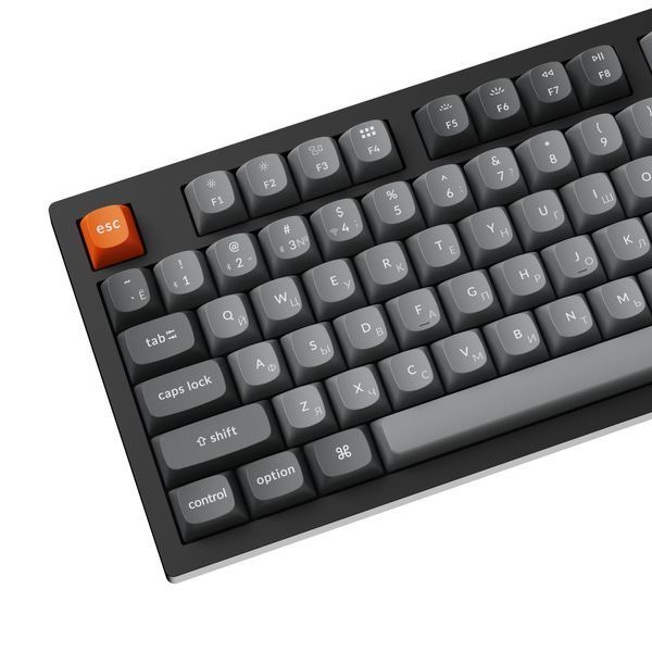 Клавиатура механическая Keychron K10 Max QMK Wireless Custom Mechanical Keyboard Russian Layout (K10M-H3-RU), Black, Full Size layout, RGB Backlight, Keychron Super Mechanical Brown Switch, Hot-Swap, 2.4GHz&Bluetooth, USB Type-C, gamer 33501 DOXYTERRA.md фото