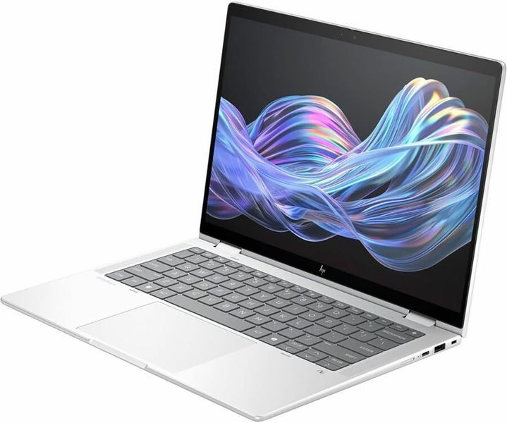 Laptop HP 14.0 EliteBook X Flip G1i 14 AI Glacier Silver, Intel Core Ultra 7 258V, 32Gb, 1Tb, Intel Arc Graphics, 14.0 IPS FHD (1920x1200) Touch Non-glare, HDMI, 802.11be, TB4, USB-C, USB-A, IR 5MP Web, FP, Win11 Pro, Illum Keyb, CW0U5ET#UUQ 246590 DOXYTERRA.md foto