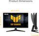 Monitor 24.5 ASUS TUF Gaming VG259Q5A Fast IPS Gaming Monitor WIDE 16:9, HDR10, 0.2832, 0.3ms, 200Hz, FreeSync Premium&G-Sync, Cont. 1000:1, H:240-240kHz,V:48-200Hz, 1920x1080 FullHD, Speakers 2x2W,2xHDMI v2.0/Display Port1.4 33319 foto 6 DOXYTERRA.md