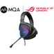 Casti gaming cu fir ASUS Gaming Headset ROG Delta S, USB-C, AI noise-canceling mic, MQA rendering technology, Hi-Res ESS 9281 QUAD DAC, Headphones 20 ~ 40000 Hz, Mic 100 ~ 10000 Hz, Virtual 7.1, RGB lighting 28518 foto 3