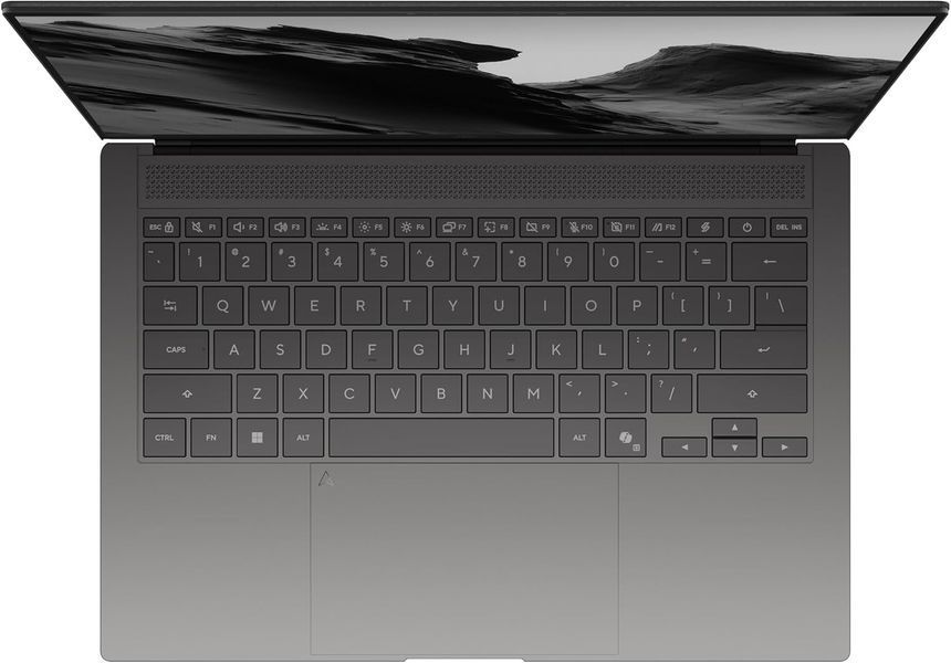 Laptop ASUS 14.0 Zenbook S 14 UX5406AA Antrim Gray, Intel Core Ultra 9 386H, 32Gb, 1Tb, 14.0 OLED 3K (2880x1800) 120Hz Glare, Intel Graphics, HDMI, 802.11be, TB4, USB-A, IR FHD Web, Win11 Home, Illum Keyb, UX5406AA-SW046W 256630 DOXYTERRA.md фото