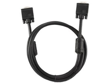 Gembird CC-PPVGA-6B Premium VGA HD15M/HD15M 1.8m dual-shielded w/2*ferrite core 1.8m cable, black (cablu VGA/кабель VGA) 16523 фото