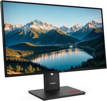 Monitor 27 LENOVO ThinkVision T27Q-40 Black, IPS, 2560x1440 WQHD, 120Hz, 4ms 350cd, CR1500:1, HDMI+DP+USB+TypeC, Pivot 235652 DOXYTERRA.md foto