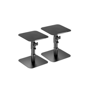 Brateck BS-69T Desktop Freestanding Speaker Stand (2 pcs set), Black, Tilt Range: +15°~-15°, Rotation: +180°~-180°, Weight Capacity: 15kg 32030 фото