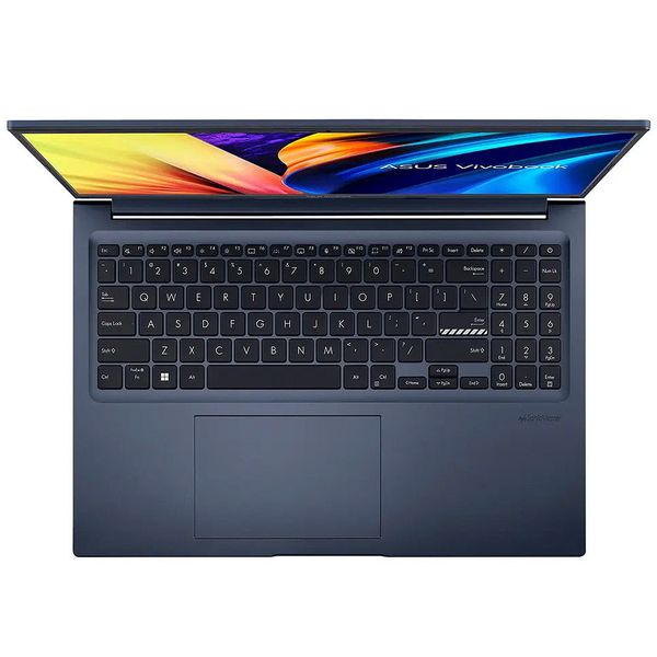 Laptop 16 ASUS Vivobook 16X X1603ZA Blue, Intel Core i3-1220P 3.3-4.4GHz/8GB/ SSD 512GB/Intel UHD Graphics/WiFi 6 802.11ax/BT/USB Type-C/HDMI/2xUSB 3.2/HD WebCam/Illuminated Keyboard/ Fingerprint/ 16 IPS WUXGA 300 nits (1920x1200)/No OS X1603ZA-MB211 30841 foto