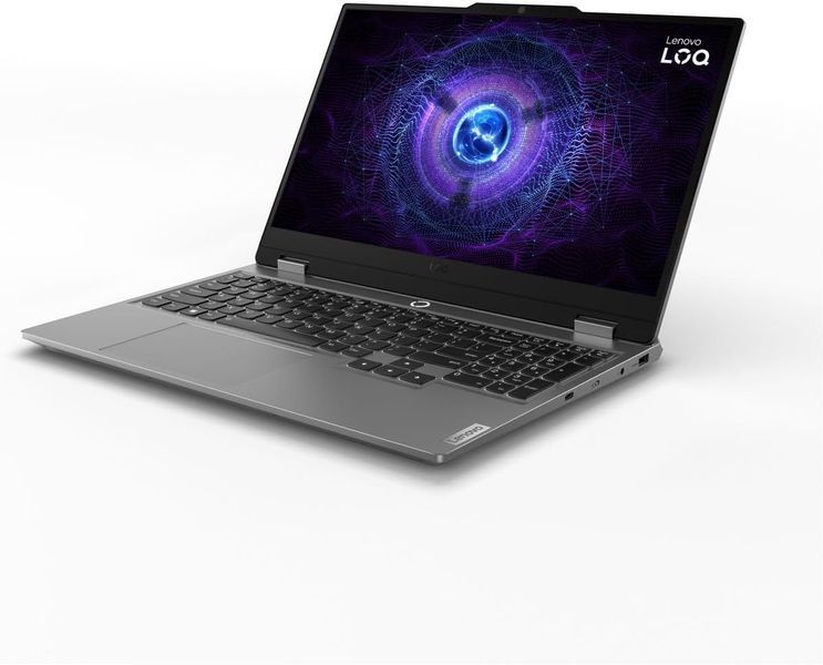 Laptop Lenovo 17.3 LOQ 17IRX10 Luna Grey, Intel Core i7-13700HX, 32Gb, 1Tb, GeForce RTX 5060 8Gb, 17.3 IPS FHD (1920x1080) 165Hz Non-glare, HDMI, Gbit Eth, 802.11ax, USB-C, USB 3.2, 5MP Web, No OS, Illum RGB Keyb, 83JH0095RK 243818 DOXYTERRA.md фото