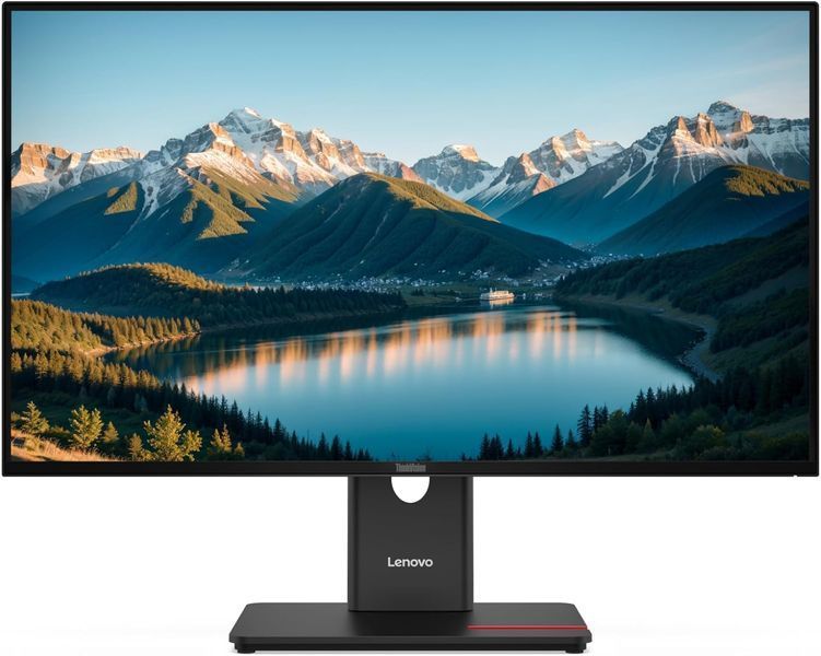 Monitor 27 LENOVO ThinkVision T27Q-40 Black, IPS, 2560x1440 WQHD, 120Hz, 4ms 350cd, CR1500:1, HDMI+DP+USB+TypeC, Pivot 235652 DOXYTERRA.md фото