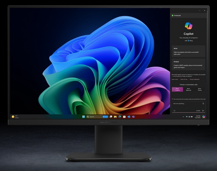 Моноблок All-in-One PC 23.8 ASUS ExpertCenter P400 AiO (P440VA) Black, Intel Core i3-1315U 1.2-4.5GHz/16GB DDR5/SSD 512GB/Intel Graph/Web 1080p FHD/Speak&Mic./WiFi 6E 802.11ax+BT5.3/GigabitLAN/23.8 FHD IPS 100Hz (1920x1080)/Keyb&Mouse/No OS P440VAK-BPC149 32715 DOXYTERRA.md фото