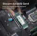 Внутрений высокоскоростной накопитель 1TB SSD PCIe 4.0 x4 NVMe M.2 Type 2280 Crucial E100 CT1000E100SSD8, Read 5000MB/s, Write 4500MB/s 33458 фото 4 DOXYTERRA.md