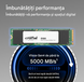 Внутрений высокоскоростной накопитель 1TB SSD PCIe 4.0 x4 NVMe M.2 Type 2280 Crucial E100 CT1000E100SSD8, Read 5000MB/s, Write 4500MB/s 33458 фото 2 DOXYTERRA.md
