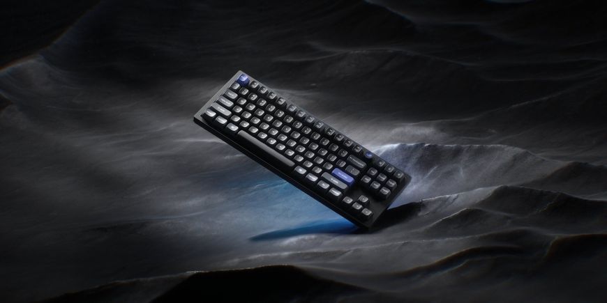 Tastatura mecanica Keychron Q3 HE 8K Magnetic Switch Custom Full-Metal Mechanical Keyboard (Q3HW-M1), Carbon Black, 80% TKL layout, Knob, RGB Backlight, Keychron Ultra-fast Lime Magnetic Switch, Hot-Swap, 8K Polling Rate, Wired, USB Type-C, gamer 33502 DOXYTERRA.md foto