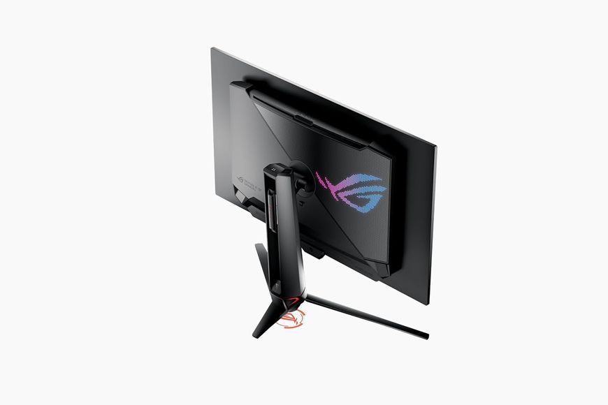 Monitor 31.5 ASUS ROG Swift OLED PG32UCDP HDR10 4K Gaming Monitor 16:9, 0.182, 0.03ms, Dual Mode (4K 240Hz or FHD 480Hz), 450cd/m2, DCI-P3 99%, Ergonomic Stand, Contrast 1.500.000:1, 3840x2160 QHD, USB Hub, USB-C, 2xHDMI v2.1/Display Port1.4 32673 DOXYTERRA.md foto