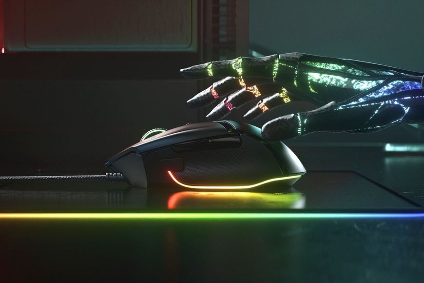Razer Gaming Mouse Basilisk V3 ( RZ01-04000100-R3M1 ), 26000 DPI optical sensor, Razer Chroma RGB, Wired - Razer Speedflex Cable 33563 DOXYTERRA.md foto
