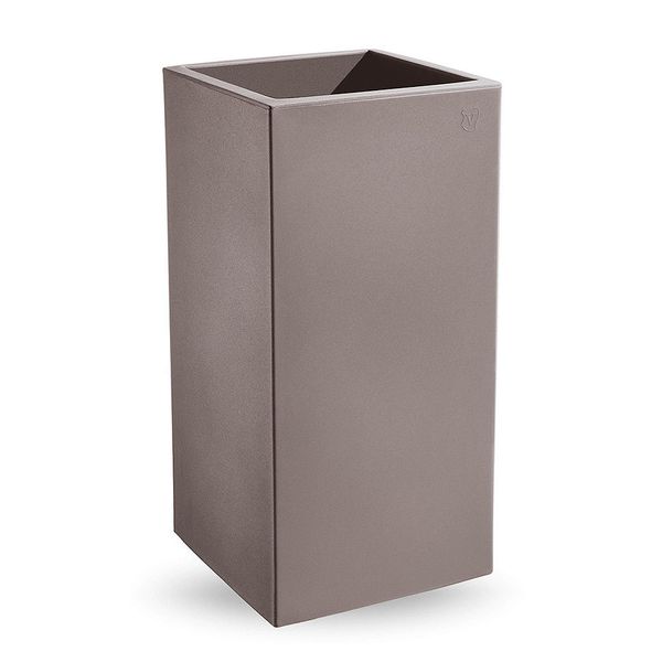 Кашпо ваза уличная LYXO COSMOS high square cache-pot TAUPE H 85cm x L 40cm max 17kg CH320-H00Q85-120 (Кашпо ваза уличная) 30825 фото