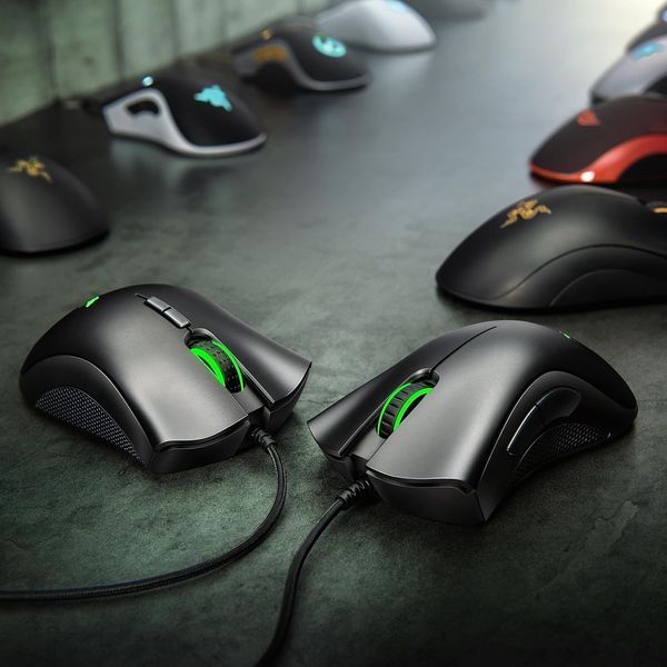 Razer Gaming Mouse DeathAdder Essential ( RZ01-03850100-R3M1 ), 6400 DPI optical sensor, Mechanical Mouse, 5 Hyperesponse buttons, wired USB cable 1.8m 33564 DOXYTERRA.md foto