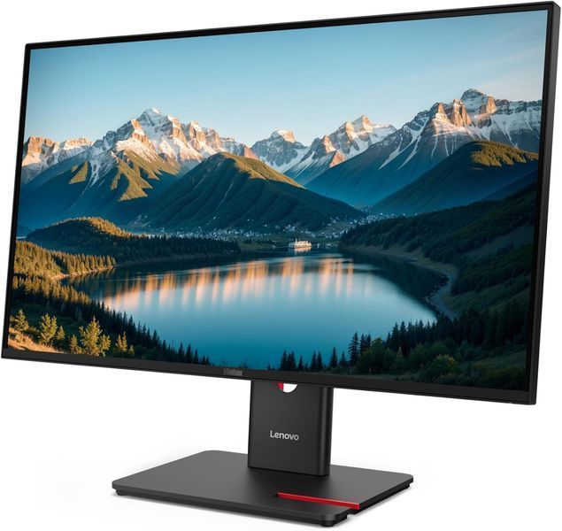 Monitor 27 LENOVO ThinkVision T27Q-40 Black, IPS, 2560x1440 WQHD, 120Hz, 4ms 350cd, CR1500:1, HDMI+DP+USB+TypeC, Pivot 235656 DOXYTERRA.md foto