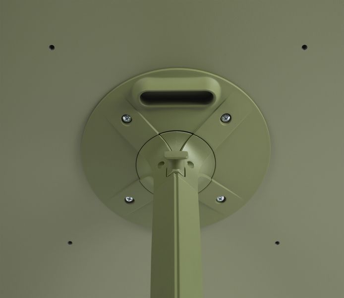 Picior (baza) de masa aluminiu Nardi BASE FRASCA MINI FOLDING vern. tabacco 53267.00.000 29421 DOXYTERRA.md foto