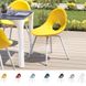 Стул LYXO Candy chair with 4 aluminium legs - Epoxy powder coating - Outdoor SE301-000002 (Стул для сада и террасы) 25689 фото 2