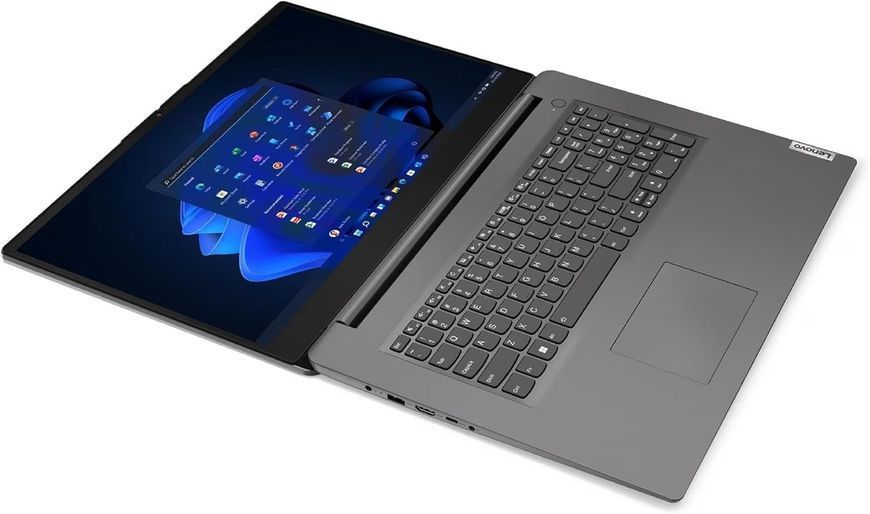 Laptop Lenovo 17.3 V17 G4 IRU Iron Grey, Intel Core i5-13420H, 8Gb, 512Gb, Intel UHD Graphics, 17.3 IPS FHD (1920x1080) Non-glare, HDMI, 802.11ax, USB-C, USB-A, CR, HD Webcam, FP, 83A2004CRU 233413 DOXYTERRA.md фото