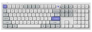 Клавиатура механическая Keychron Q6 HE 8K Magnetic Switch Custom Full-Metal Mechanical Keyboard (Q6HW-P1) White, Full Size layout, Knob, RGB Backlight, Keychron Ultra-fast Lime Magnetic Switch, Hot-Swap, 8K Polling Rate, Wired, USB Type-C, gamer 33504 DOXYTERRA.md фото