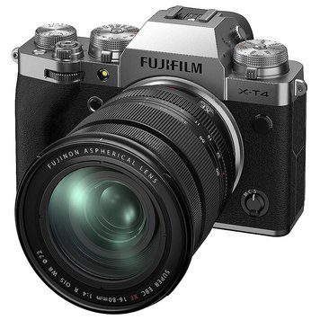 Fujifilm X-T4 silver XF16-80mm R WR OIS Kit, Mirrorless Digital Camera Fujifilm X System 16651277 (Aparat fotografic) 31111 foto