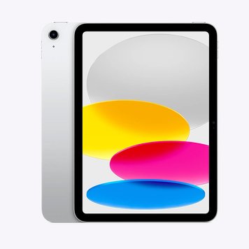 Планшет 10.9 Apple iPad 10th Generation MPQ03RK/A Silver, A14 Bionic chip, 64GB, 2360x1640 IPS Multi-Touch 500 nits, 12MP Wide camera, WiFi 6, Bluetooth, USB-C 32104 фото