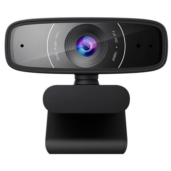 Camera web ASUS Webcam C3, FullHD 1920x1080 Video 30 fps, 2 built-in Microphones, 90° tilt-adjustable clip and 360° rotation, USB 2.0 (camera web/веб-камера) 28519 foto