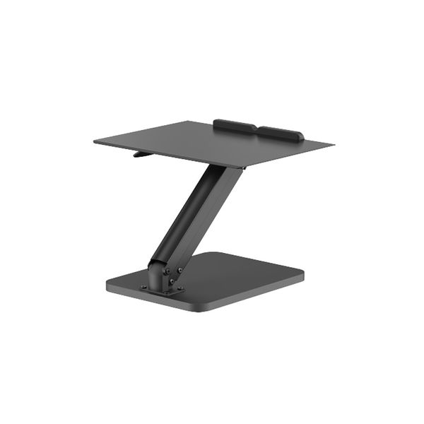 Brateck DWS36-01 Gas Spring Sit-Stand Desk Converter for Laptop, Black, Tabletop Tilt Range: 0~-45°, Height Range: 105~325mm, Weight Capacity 5Kg 32027 foto