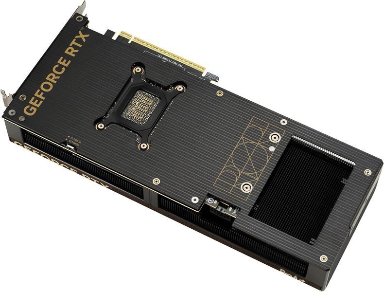 Видеокарта ASUS RTX5080 16GB GDDR7 ProArt OC (PROART-RTX5080-O16G), GeForce RTX5080 16GB GDDR7, 256-bit, GPU/Mem speed 3000Ghz/28Gbps, Max resolution 7680x4320, DisplayPort, 2xDP 2.1, HDMI, HDMI 2.1, USB/Thunderbolt, USB-C, recommended PSU 850W 240581 DOXYTERRA.md фото