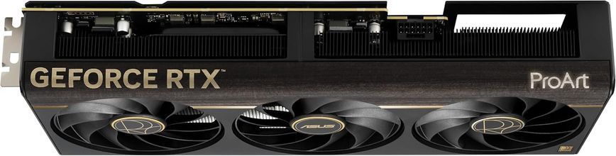 Видеокарта ASUS RTX5080 16GB GDDR7 ProArt OC (PROART-RTX5080-O16G), GeForce RTX5080 16GB GDDR7, 256-bit, GPU/Mem speed 3000Ghz/28Gbps, Max resolution 7680x4320, DisplayPort, 2xDP 2.1, HDMI, HDMI 2.1, USB/Thunderbolt, USB-C, recommended PSU 850W 240581 DOXYTERRA.md фото