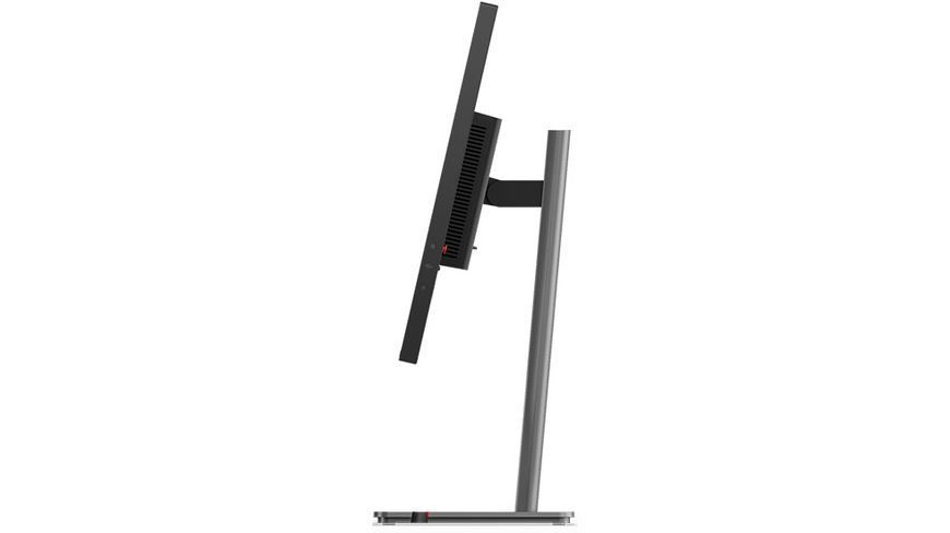 Monitor 27 LENOVO ThinkVision T27QD-4v Black, IPS, 2560x1440 WQHD, 120Hz, 4ms, 350cd, CR1500:1, HDMI+DP+USB+TypeC, WebCAM, Speakers, Pivot 256958 DOXYTERRA.md foto