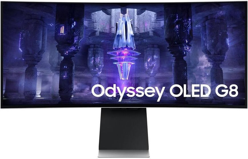 Monitor 57 SAMSUNG Odyssey Neo G9 G95NC White, Curved-VA, 7680x2160, 240Hz, 1msGTG, 420cd, HDR10, HDMI+DP+USB 248007 DOXYTERRA.md foto