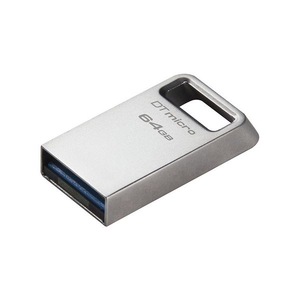 Память 64GB USB Flash Drive Kingston DataTraveler Micro G2 DTMC3G2/64GB, Metal casing, USB 3.2, Compact and lightweight, World’s smallest USB Flash drive (Read 200 MB/s) (memorie portabila Flash USB/внешний накопитель флеш память USB) 31053 фото