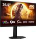 Monitor 27 AOC Q27G4ZDR Black, QD-OLED, 2560x1440 WQHD, 240Hz, AdaptiveSync, 0.03msGTG, 400cd, HDR10, HDMI+DP+USB, Pivot 245369 foto 1 DOXYTERRA.md