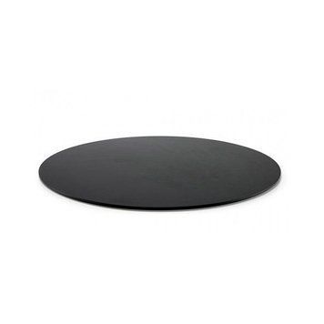 Top laminat rotund pentru masa LYXO Round top d70 cm HPL ANTRACITE PT307-0700M1+168CA (Blat rotund pentru picior Lyxo Tiffany) 30787 DOXYTERRA.md foto