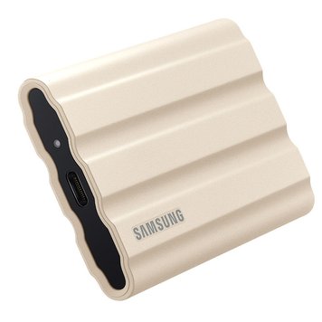 1TB Samsung Portable SSD T7 Shield MU-PE1T0R/EU External SSD, Beige, Water & Dust Proof IP65, Read 1050 MB/s, Write 1000 MB/s, Shock Resistance, USB 3.2 Gen.2, (SSD extern/внешний SSD) 31785 фото