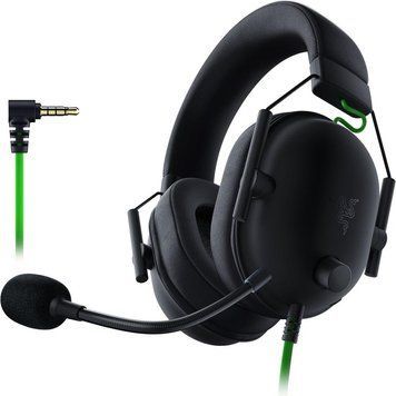 Наушники игровые Razer Gaming Headset BlackShark V2 X (RZ04-03240100-R3M1) 7.1 Surround sound, 12 - 28,000 Hz, 32 ohm, 100 dB, Mic, 50 mm with Neodymium magnets Razer TriForce, cable 2m, USB Type-A&Analog 33568 DOXYTERRA.md фото